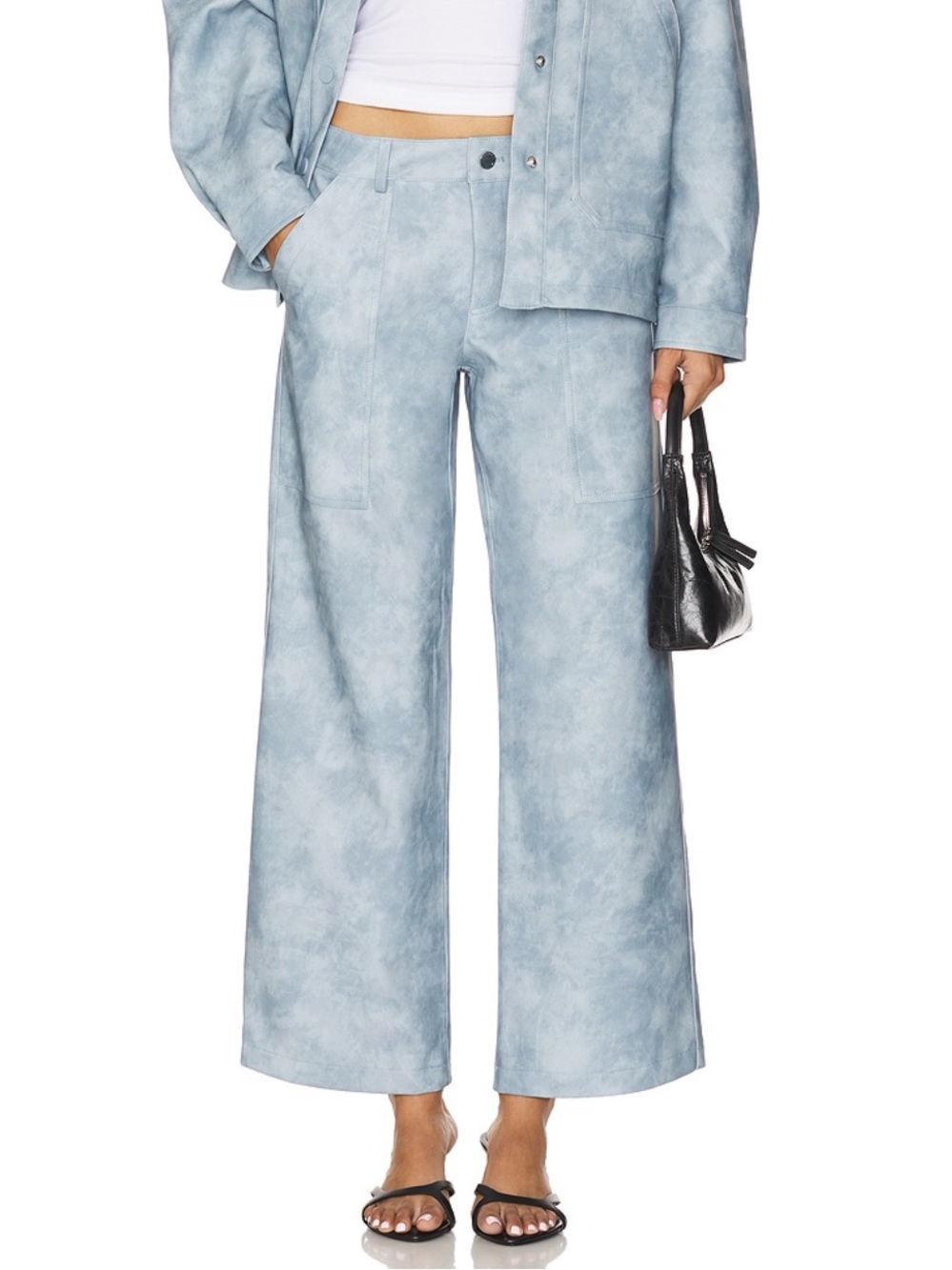 Lamarque Oldie Pants Distressed Blue